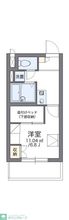 レオパレスMOANAの物件間取画像